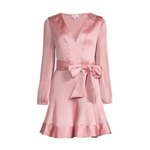 Milly Pink Satin Dress